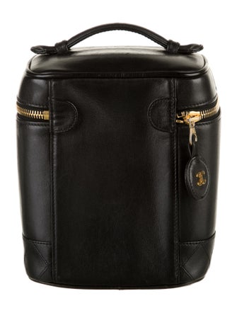 Chanel Quilted CC Vanity Case