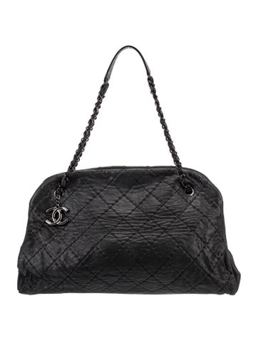 Chanel Shoulder Bags Maxi Just Mademoiselle Bowling Bag