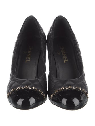 Chanel 2017 Interlocking CC Logo Pumps