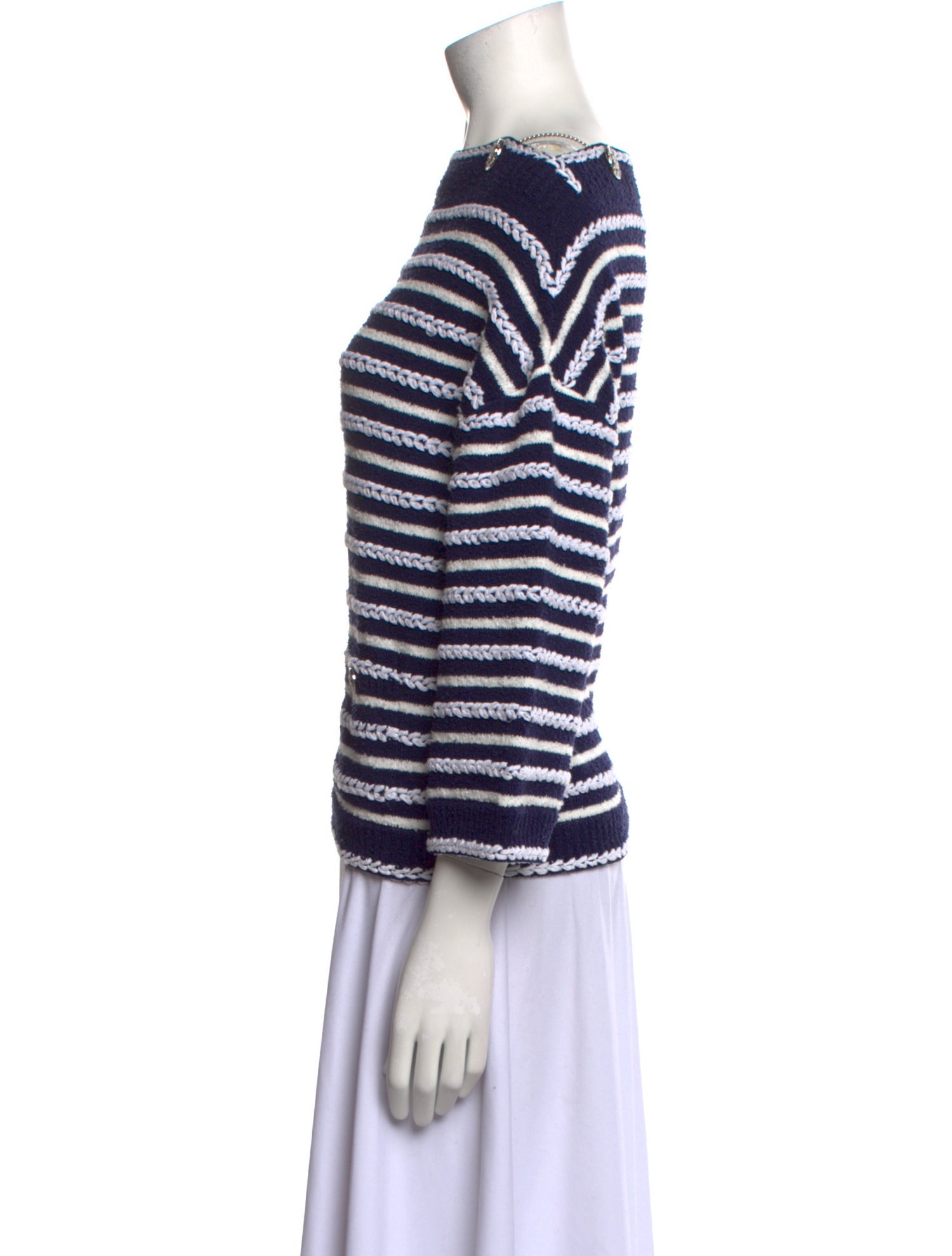 Chanel 2020 Striped Sweater