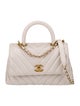 Chanel Mini Chevron Coco Handle