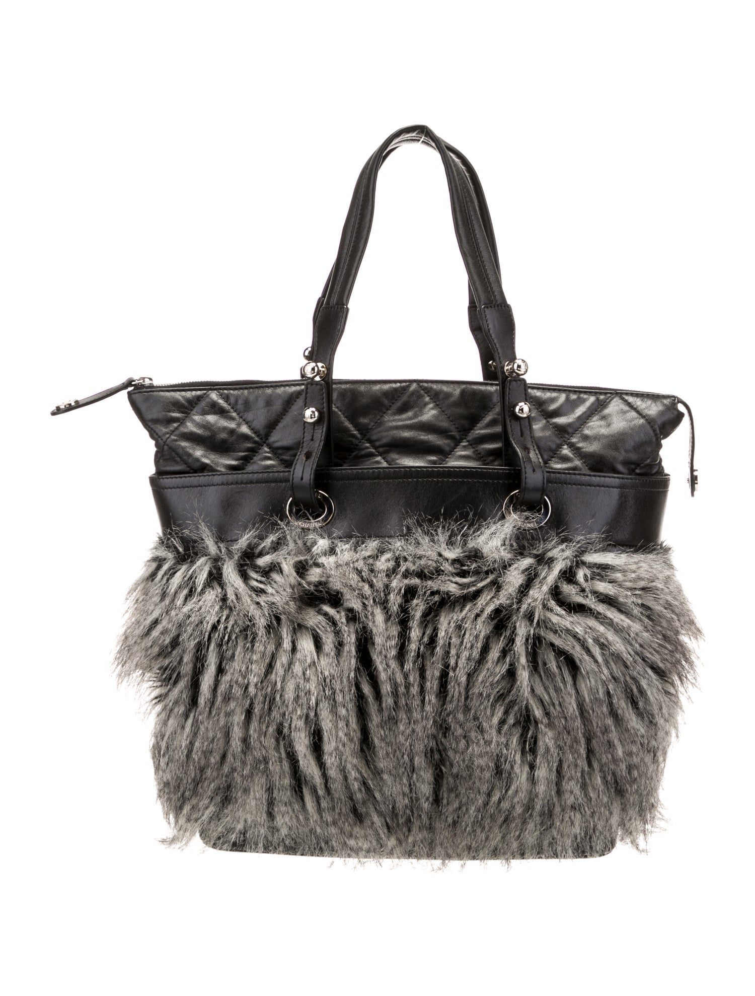 Chanel Paris-Shanghai Fantasy Fur Tote