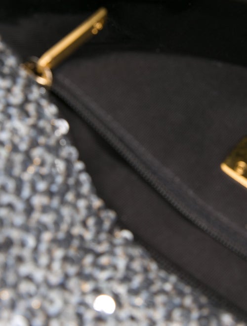 Chanel Sequins Tweed Medium 19 Flap Bag
