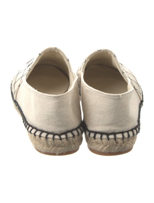 Chanel Interlocking CC Logo Canvas Espadrilles