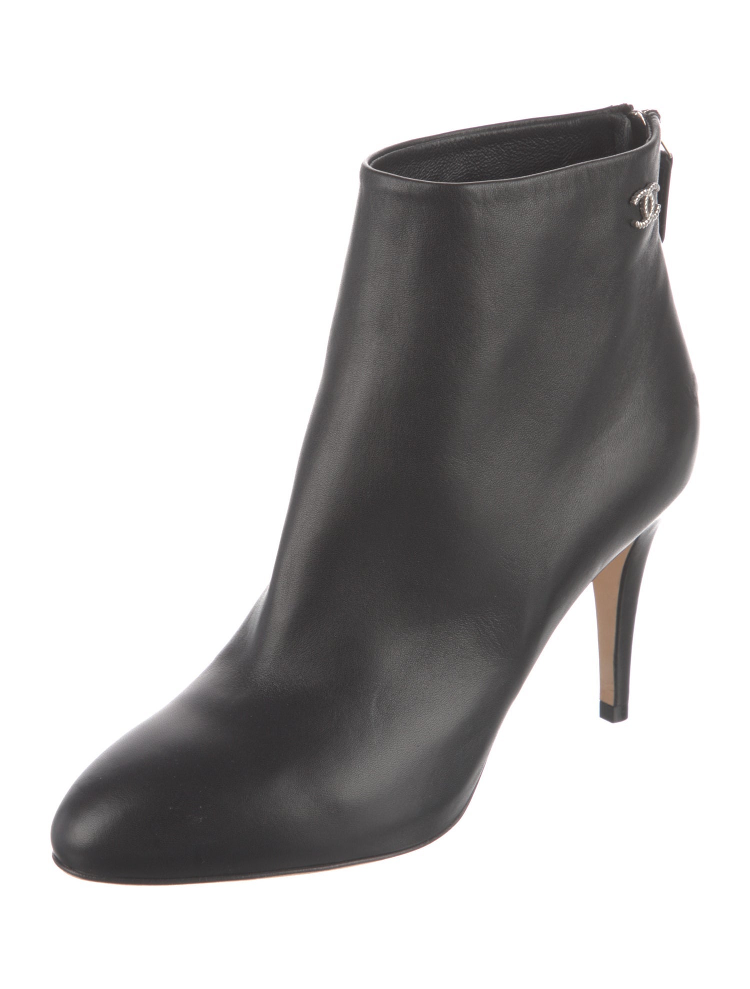 Chanel 2019 Interlocking CC Logo Boots