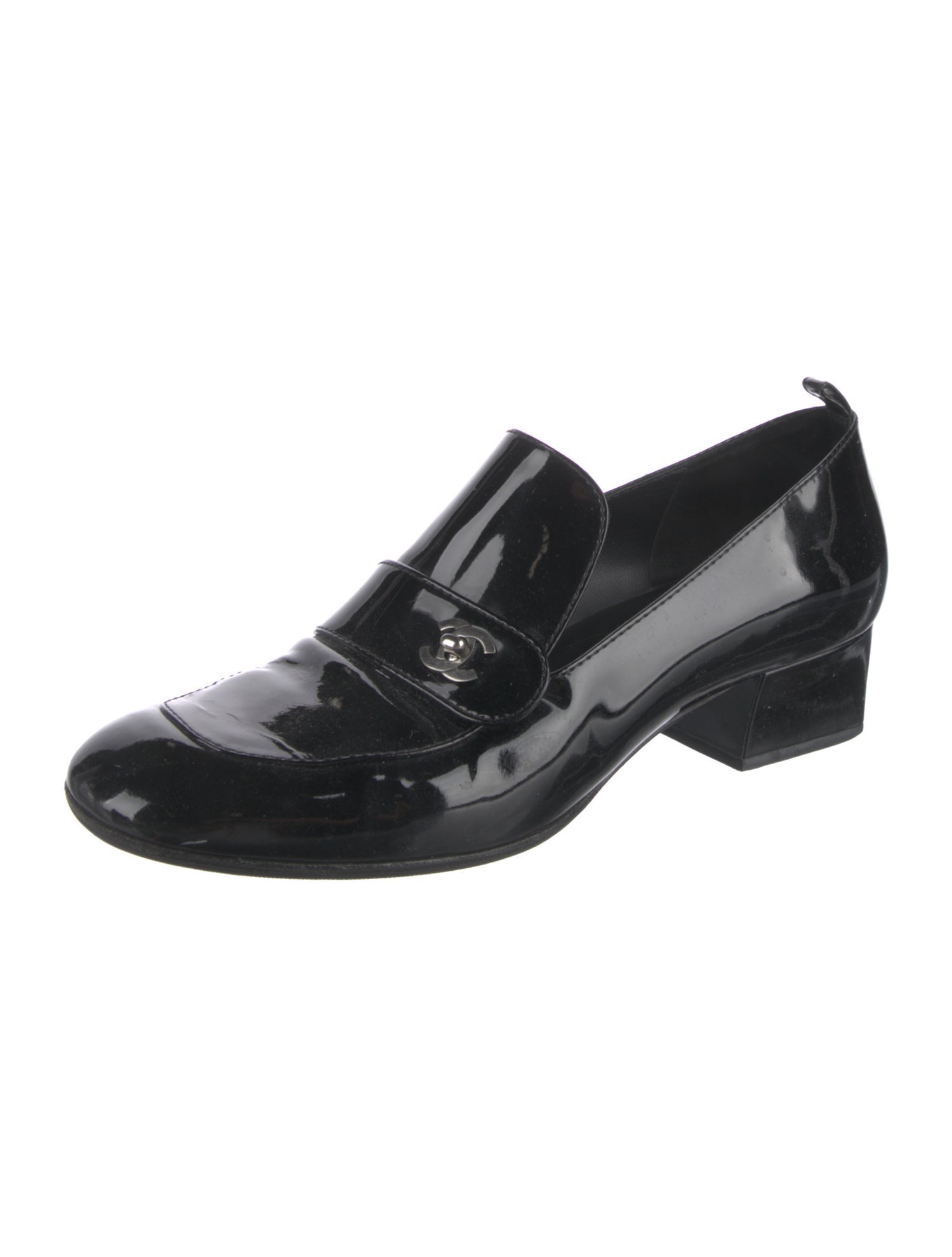 Chanel 2013 Interlocking CC Logo Loafers