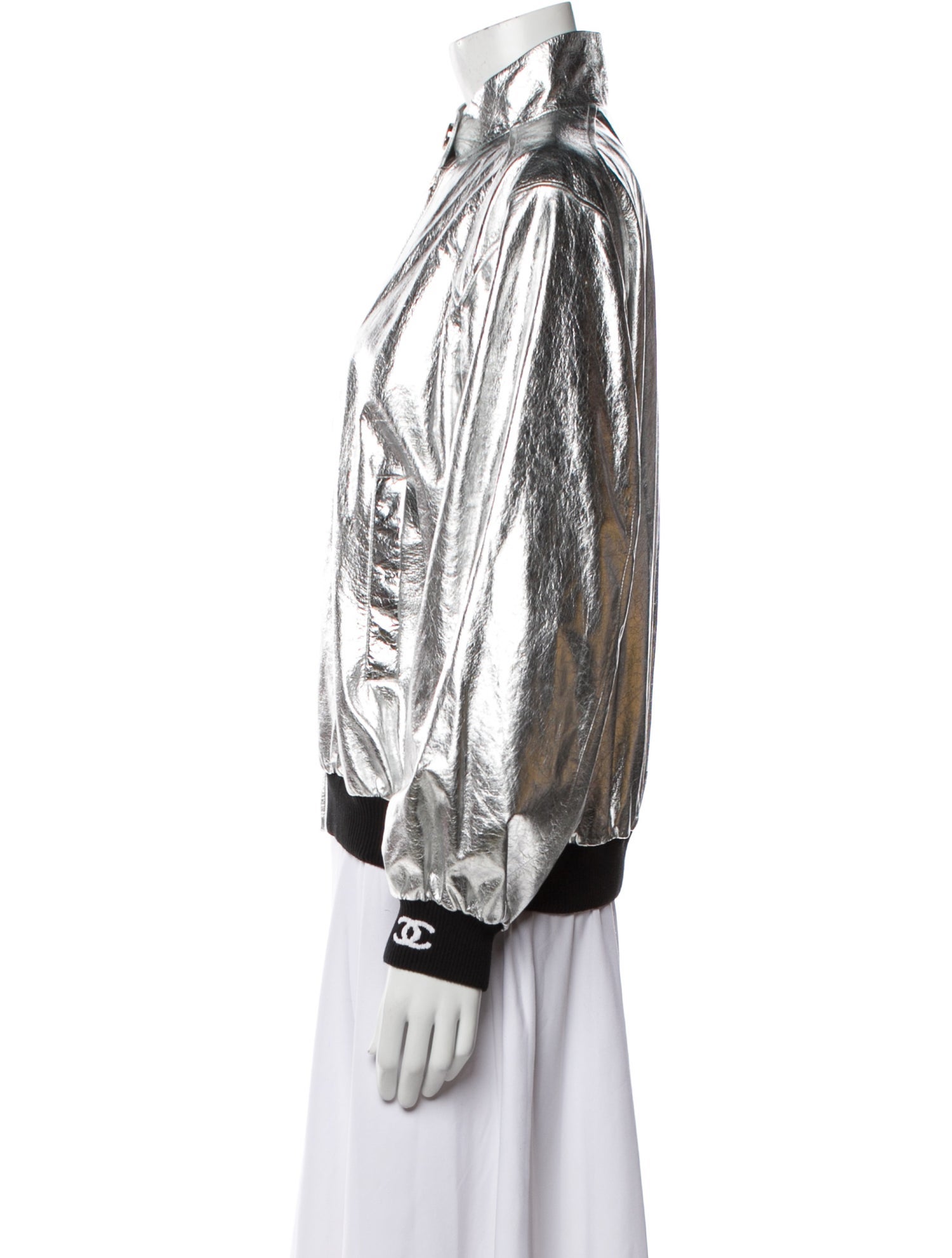 Chanel Vintage 2024 Bomber Jacket