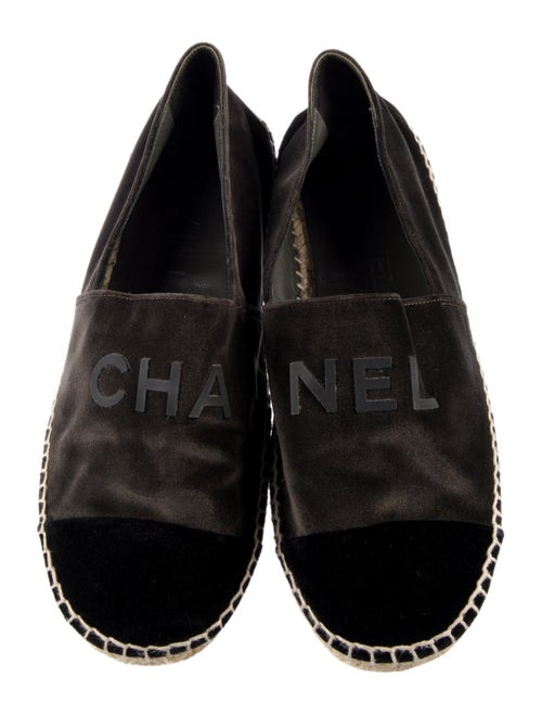 Chanel 2018 Velvet Espadrilles
