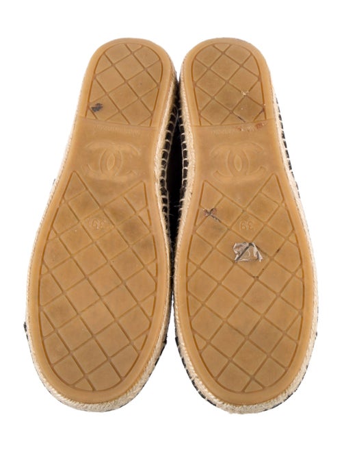 Chanel 2018 Velvet Espadrilles