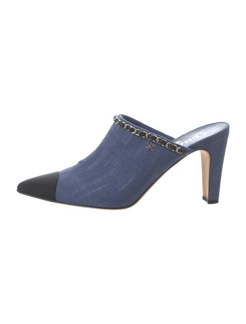 Chanel 2020 Interlocking CC Logo Mules