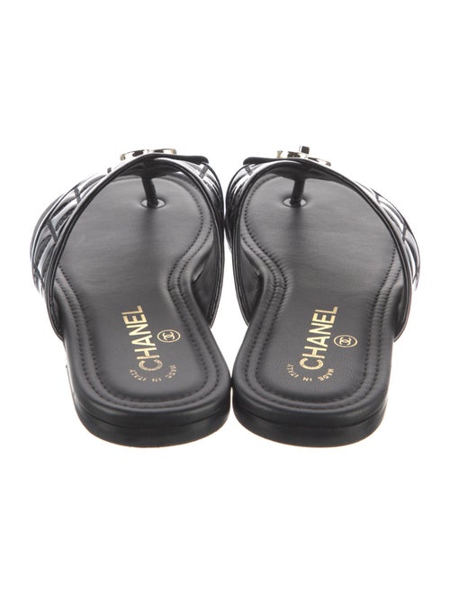 Chanel 2023 Interlocking CC Logo Slides