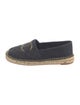 Chanel Interlocking CC Logo Canvas Espadrilles