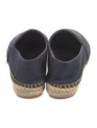 Chanel Interlocking CC Logo Canvas Espadrilles