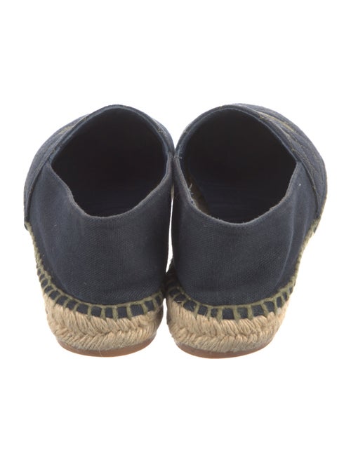 Chanel Interlocking CC Logo Canvas Espadrilles