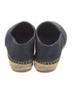 Chanel Interlocking CC Logo Canvas Espadrilles