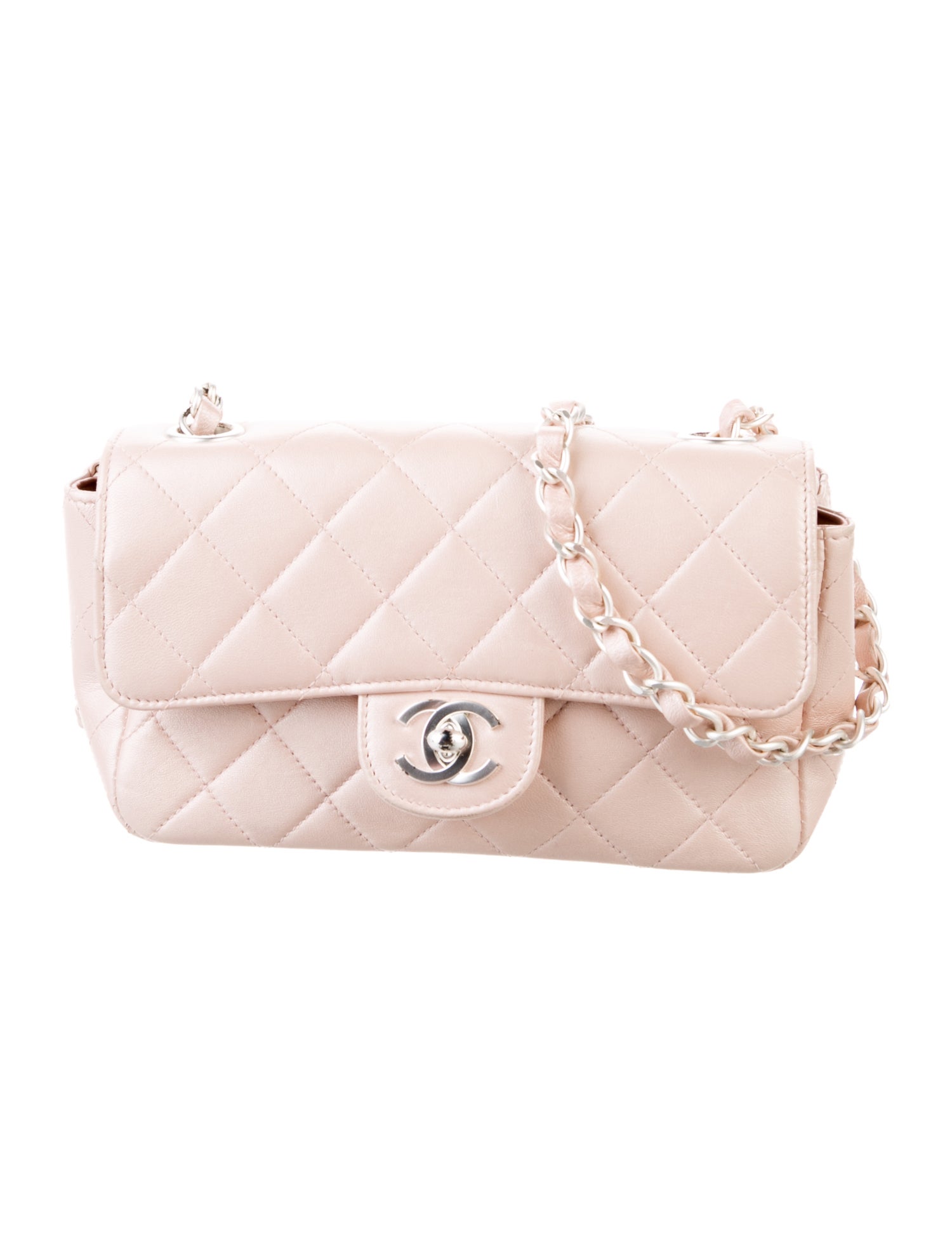 Chanel Iridescent Rectangular Mini Classic Flap Bag