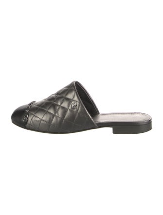 Chanel 2017 Interlocking CC Logo Mules