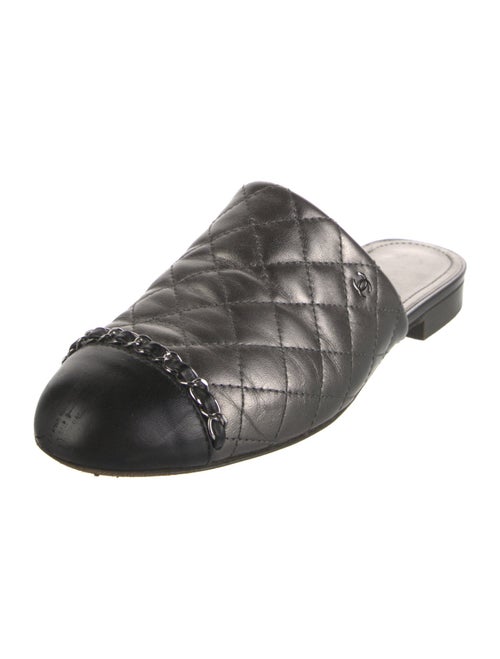 Chanel 2017 Interlocking CC Logo Mules