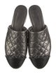Chanel 2017 Interlocking CC Logo Mules