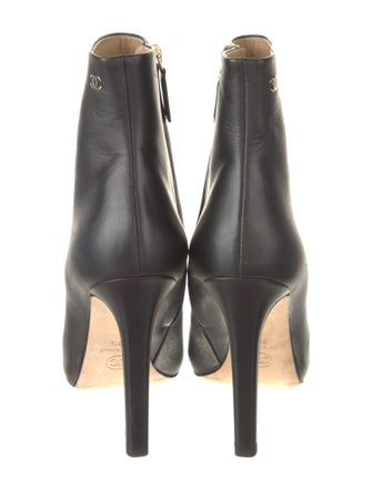 Chanel 2018 Interlocking CC Logo Boots