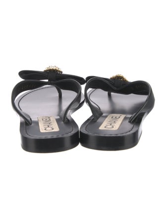 Chanel 2024 Interlocking CC Logo Slides