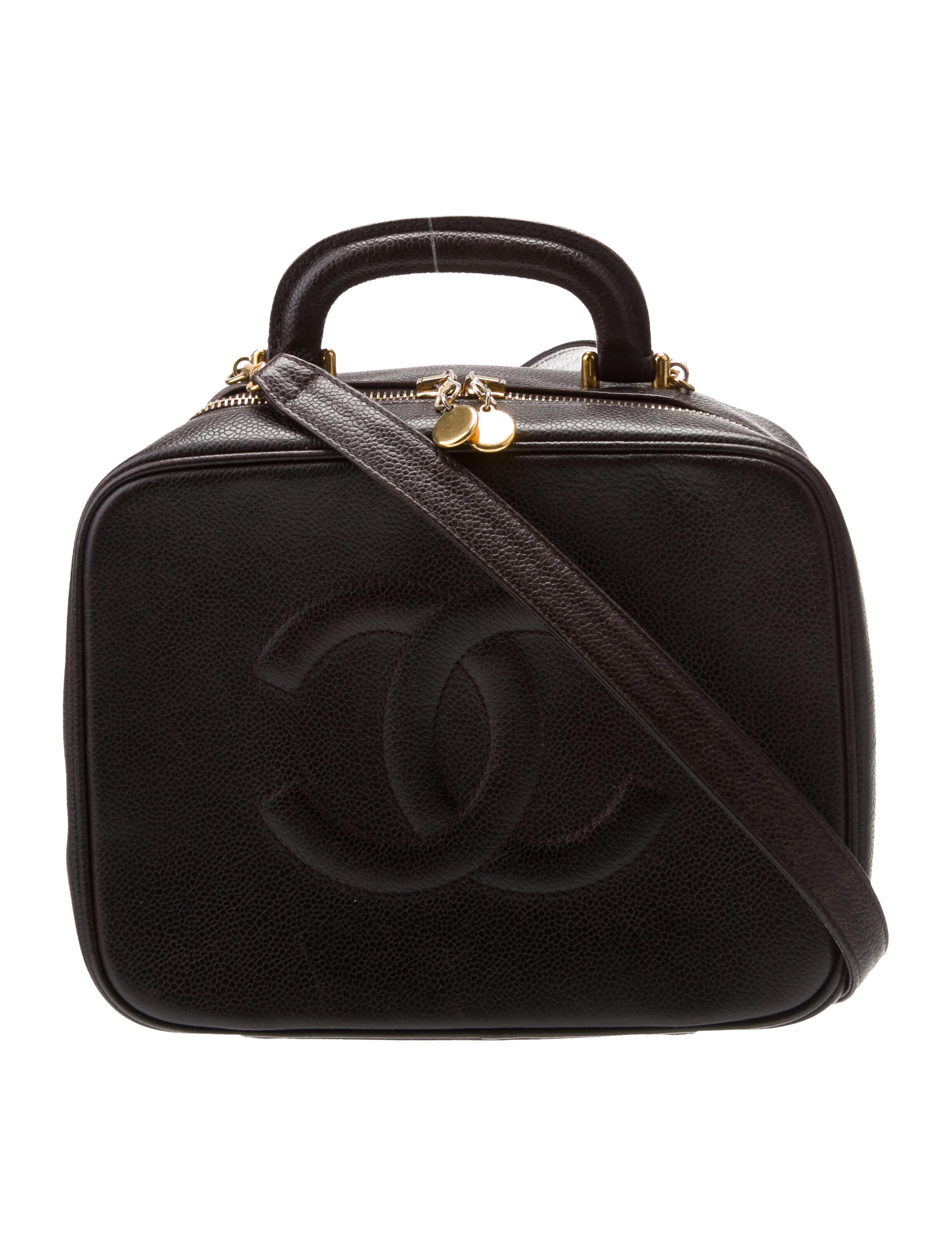 Chanel Timeless Vanity Case w/ Strap