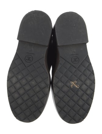 Chanel 2020 Interlocking CC Logo Combat Boots