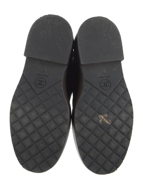 Chanel 2020 Interlocking CC Logo Combat Boots