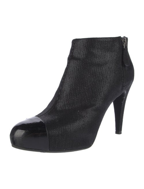 Chanel 2012 Interlocking CC Logo Boots