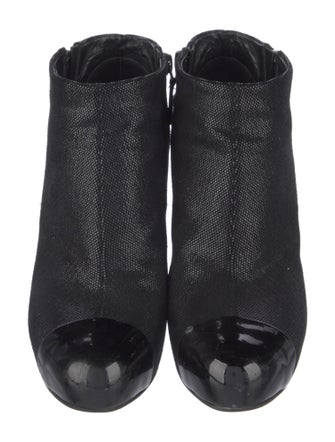 Chanel 2012 Interlocking CC Logo Boots