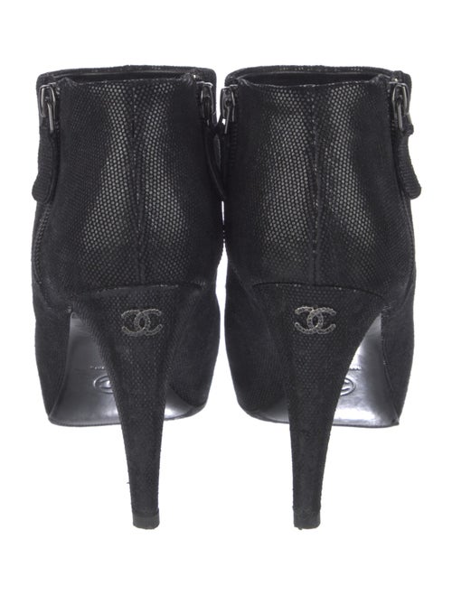 Chanel 2012 Interlocking CC Logo Boots
