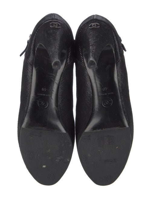 Chanel 2012 Interlocking CC Logo Boots