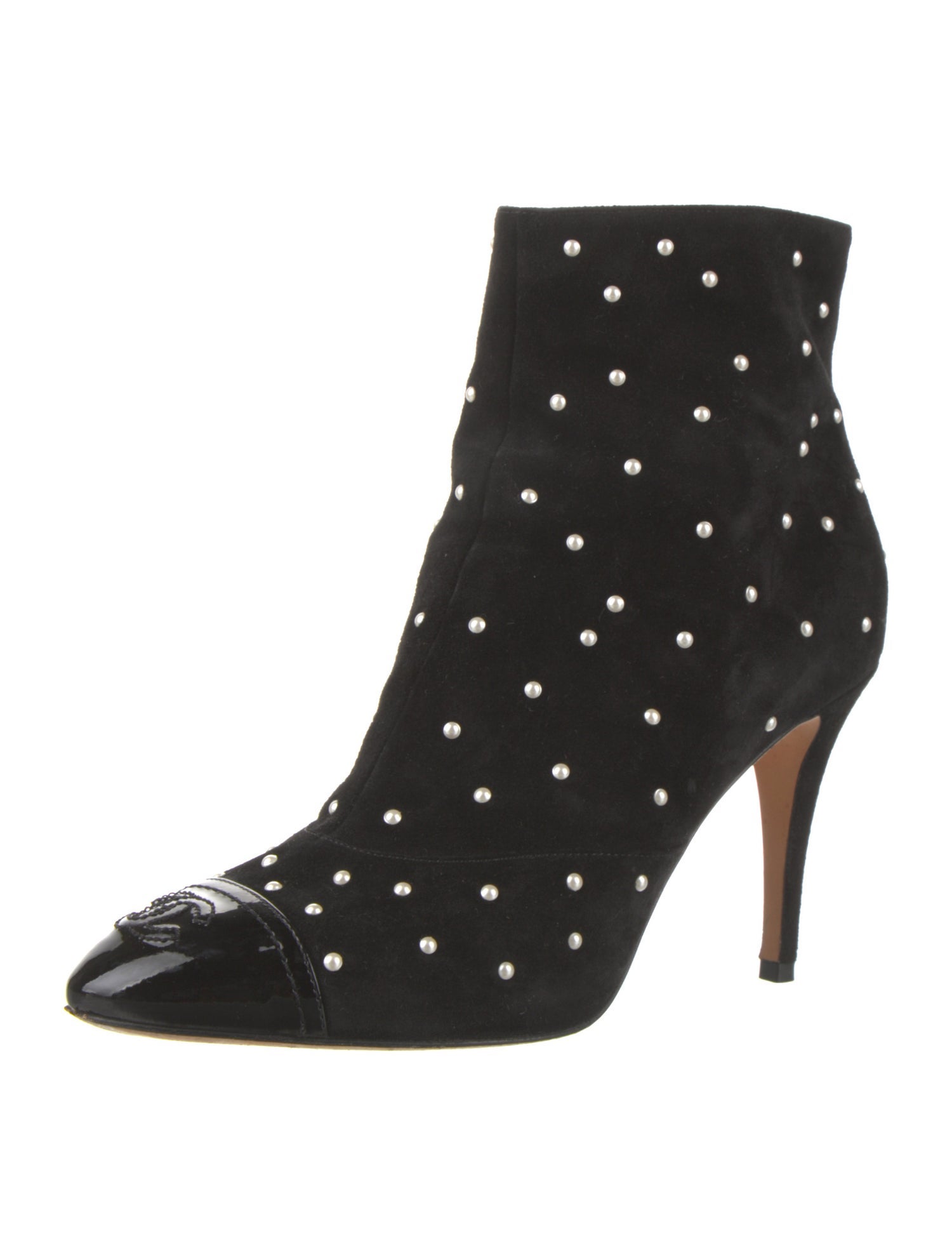 Chanel 2018 Interlocking CC Logo Boots