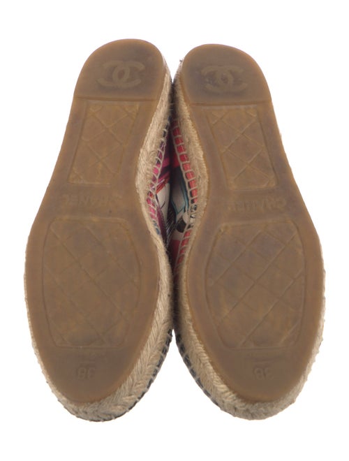Chanel 2017 Interlocking CC Logo Espadrilles