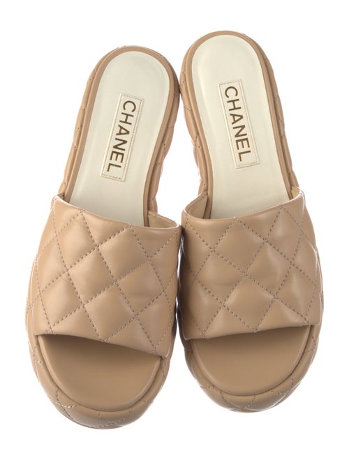 Chanel 2024 Interlocking CC Logo Slides