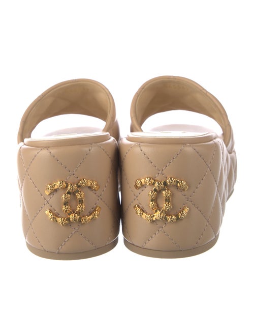 Chanel 2024 Interlocking CC Logo Slides