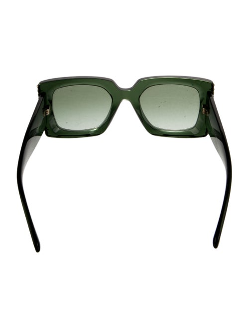 Chanel Interlocking CC Logo Oversize Sunglasses