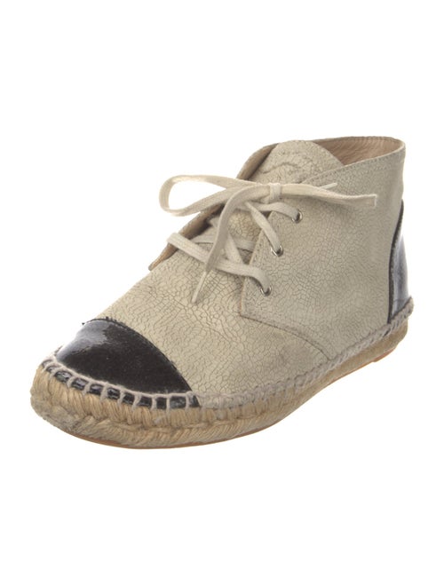 Chanel 2015 Interlocking CC Logo Espadrilles