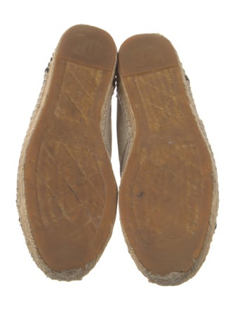Chanel 2015 Interlocking CC Logo Espadrilles