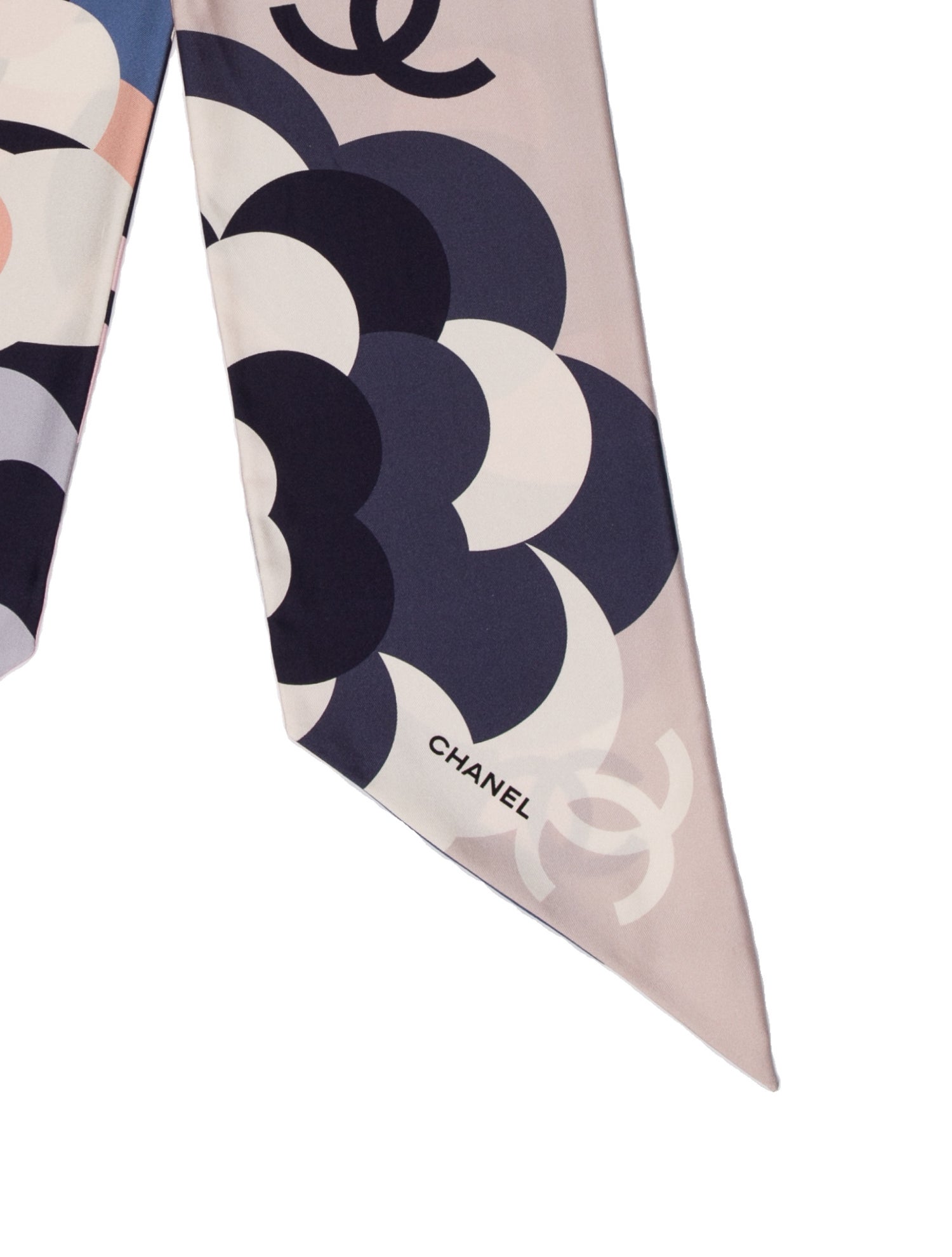 CHANEL 25S SCARF 140 IN SILK AND CASHMERE 931994