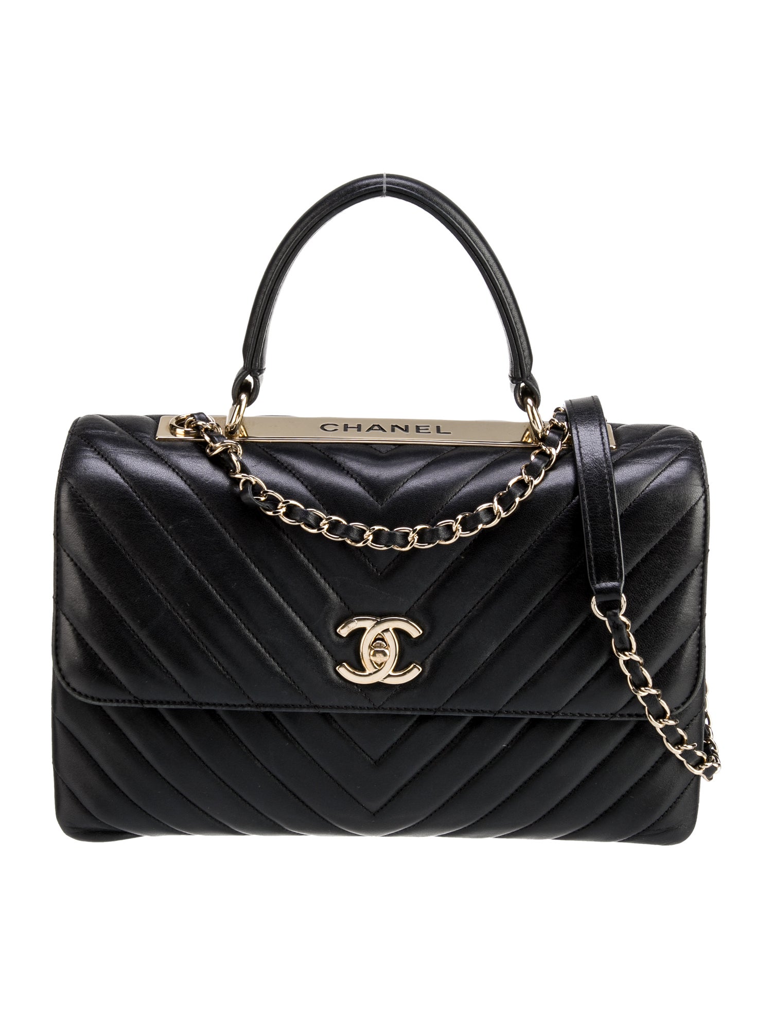 Chanel Medium Chevron Trendy CC Flap Bag