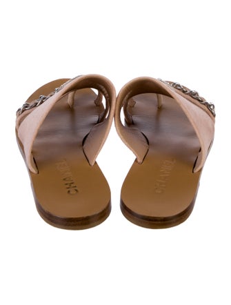 Chanel 2018 Interlocking CC Logo Slides