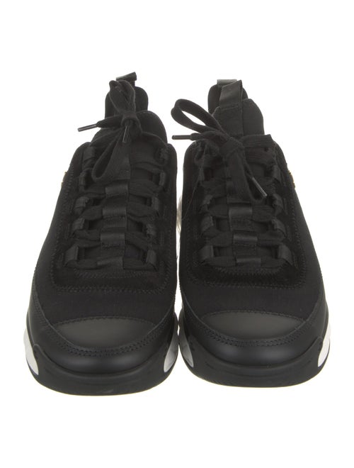 Chanel Interlocking CC Logo Neoprene Sneakers