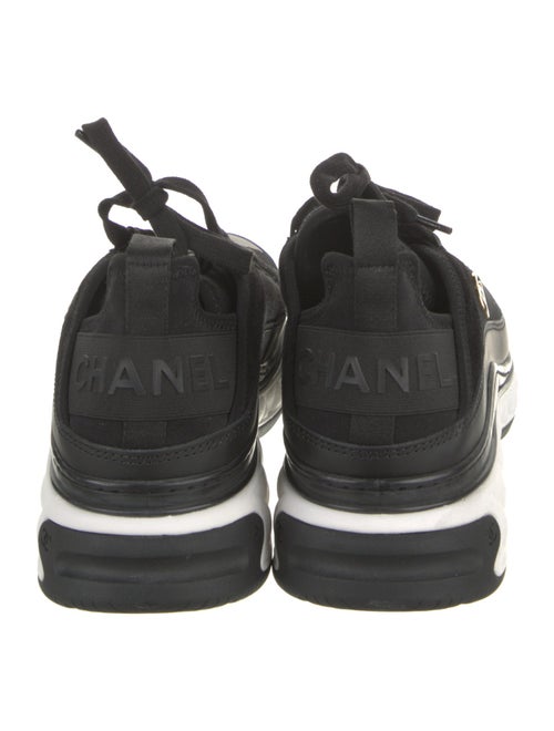 Chanel Interlocking CC Logo Neoprene Sneakers
