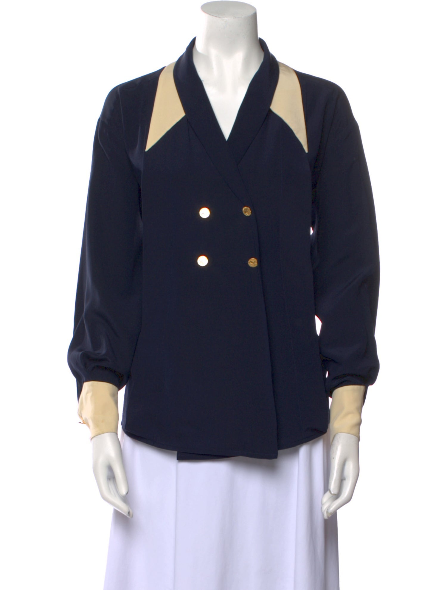 Chanel Vintage 1988 Button-Up Top