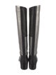Chanel 2012 Interlocking CC Logo Riding Boots