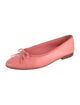 Chanel Interlocking CC Logo Calfskin Ballet Flats