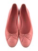 Chanel Interlocking CC Logo Calfskin Ballet Flats