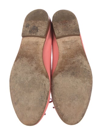 Chanel Interlocking CC Logo Calfskin Ballet Flats