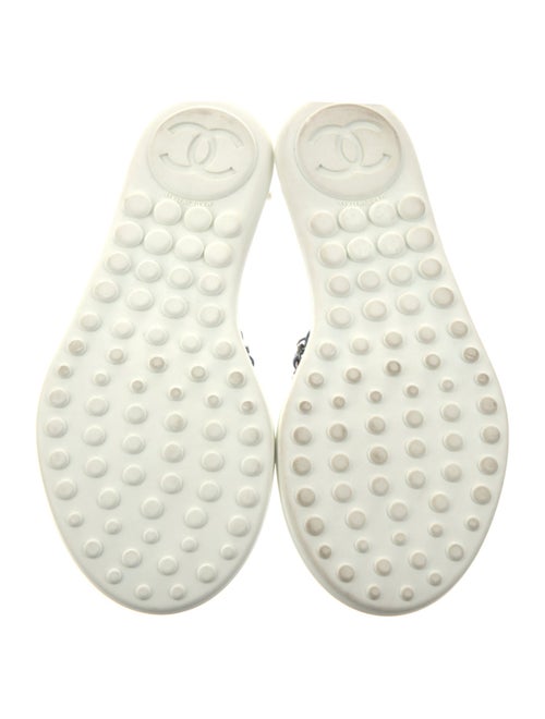 Chanel 2020 Interlocking CC Logo Flip Flops